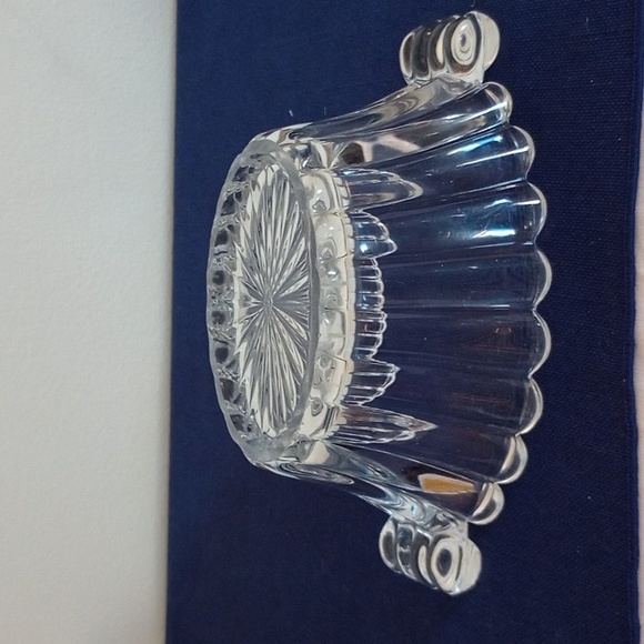 HEISEY CRYSTOLITE PATTERN PRESSED GLASS OVAL BOWL MADE BETWEEN 1938 AND 1957. - Picture 7 of 8